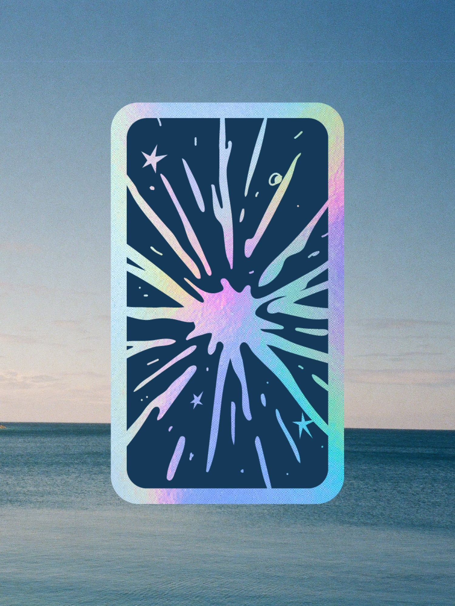I Have Lived Holographic Sticker