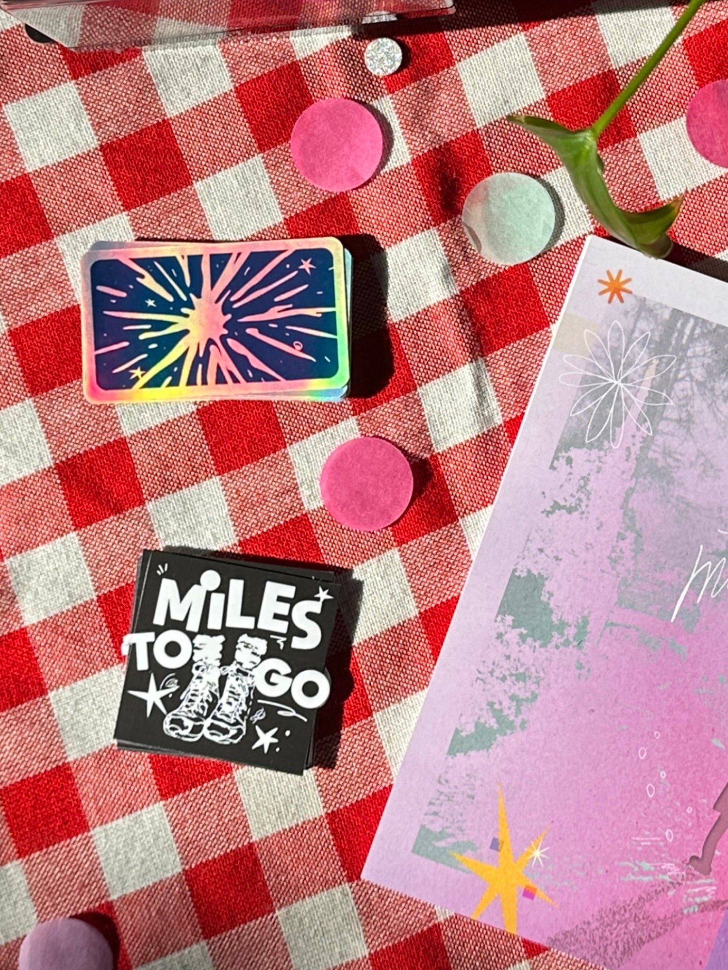 Miles To Go Matte Vinyl Sticker