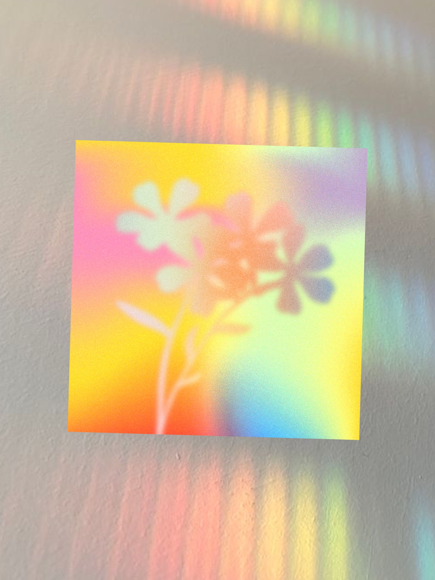 Radiant Matte Vinyl Sticker